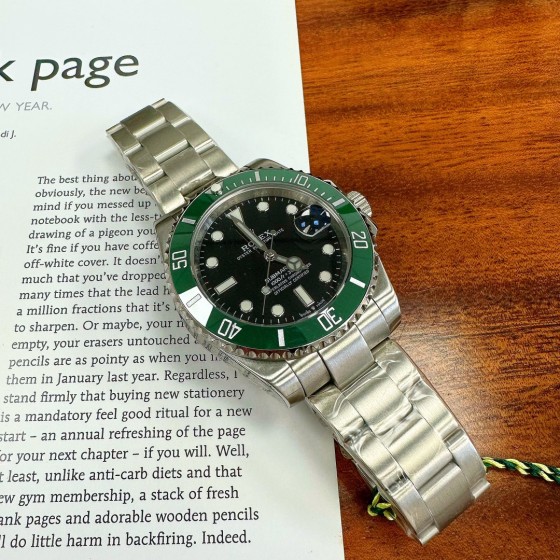 Rolex Submariner Series Men's Black Dial 40mm