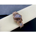 Datejust rose gold brown dial 31mm