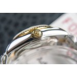 Datejust silver dial, gold and silver strap 31mm