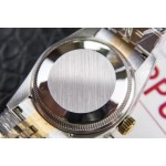 Datejust silver dial, gold and silver strap 31mm