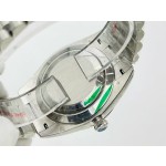 Datejust white Roman numeral dial, silver strap 31mm