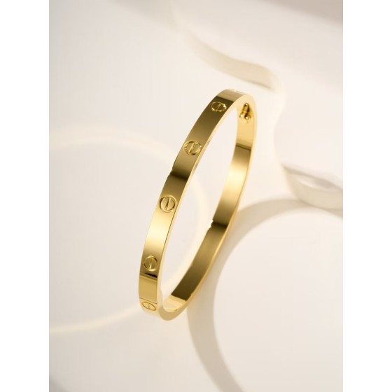 Cartier non-diamond bracelet. 3 colors