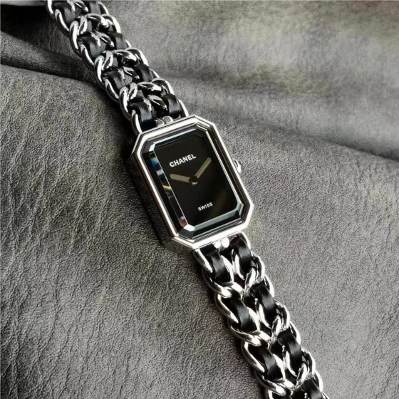 CC black silver watch Premiere series