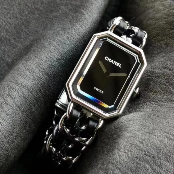 CC black silver watch Premiere series