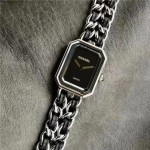 CC black silver watch Premiere series