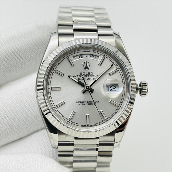 Datejust series silver dial 40mm silver strap