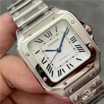 Cartier Santos 34mm mechanical watch