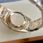Datejust series red dial gold strap 31mm