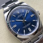 Oyster blue dial silver strap 31mm