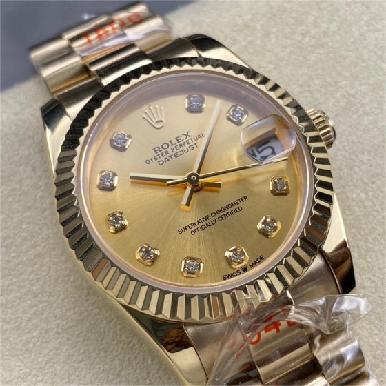 Datejust Gold Dial Gold Strap 31mm