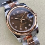 Oyster Brown Dial 31mm Double Strap