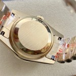 Datejust series black dial 31mm gold strap