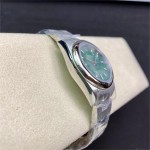 蚝式系列 深绿表盘 银色表带31mm
