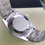 蚝式系列 深绿表盘 银色表带31mm