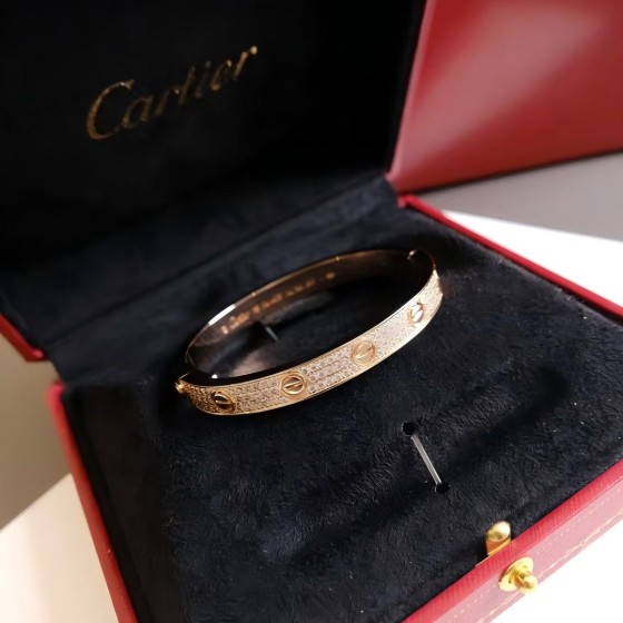 Cartier Rose Gold Star Bracelet
