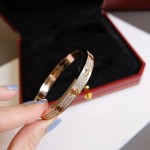 Cartier Rose Gold Star Bracelet