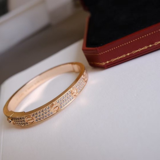 Cartier Rose Gold Star Bracelet