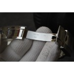 Rolex Yacht-Master series, purple dial, silver bezel, silver case, 40mm, silver Oyster bracelet.
