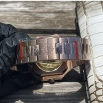Patek Philippe Cubitus Collection: 45mm dial, 8.6mm thickness.