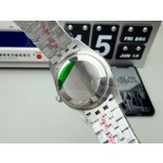 Datejust series, pink dial, 31mm, silver strap