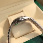 Datejust series, 31mm silver dial, silver strap