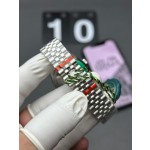 Datejust series, pink dial, 31mm, silver strap