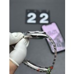 Datejust series, 31mm purple dial, silver strap