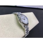 Datejust series, 31mm mother-of-pearl dial, silver strap