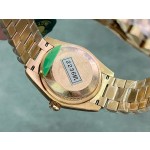 Datejust series, 31mm rose gold dial with diamonds, rose gold strap