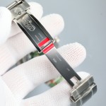 Rolex Sea-Dweller series, black dial, 43mm, silver Oyster bracelet.