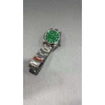 Datejust series, green dial, 31mm, silver strap