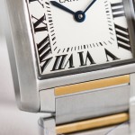 Cartier Tank Two-Tone Strap Women's Quartz Watch