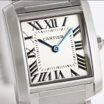 Cartier Tank series, silver strap