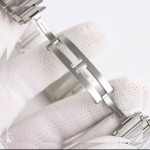 Cartier Tank series, silver strap
