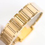 Cartier Tank Collection, Gold with Diamonds