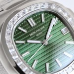 Patek Philippe Nautilus (K1 version): 33mm dial, 8.3mm thickness.