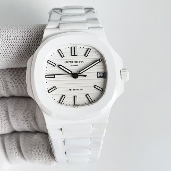 Patek Philippe Nautilus 5711 (Tiffany-style) by AET – Full Ceramic, Miyota 9015 Movement