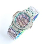 Patek Philippe Ladies' Nautilus 7118 (R69) – Full-Diamond Limited Edition