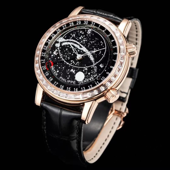 Patek Philippe Grand Complications collection, dimensions 44 x 11 mm.