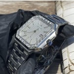 Patek Philippe Cubitus Collection: 45mm dial, 8.6mm thickness.