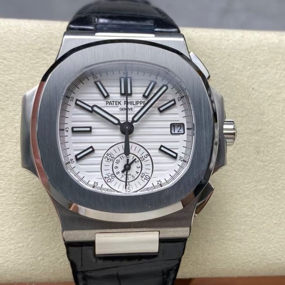 Patek Philippe Nautilus 5980/1A-014 Multifunction Chronograph Watch 40.5mm