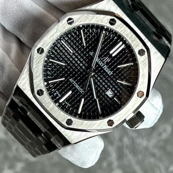 Audemars Piguet Royal Oak Men's Automatic Watch with Blue Dial, 41mm
