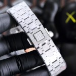 Audemars Piguet (AP) Royal Oak Series, sapphire crystal, dimensions 45mm x 12mm.