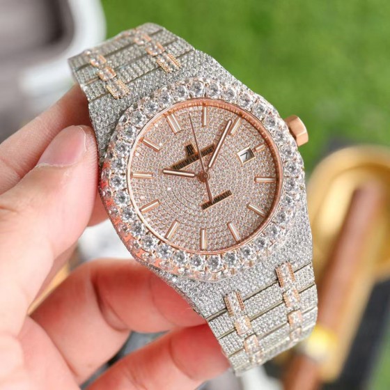 AP Men's Watch – Full Diamond Series (42 x 12mm)