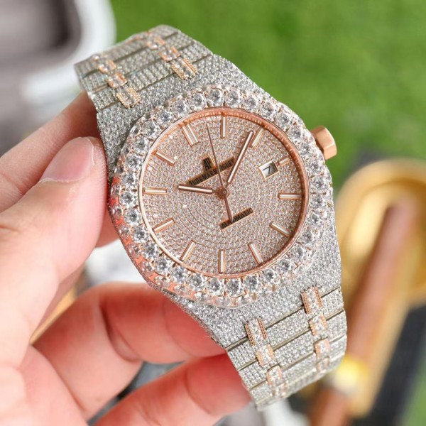 AP Men's Watch – Full Diamond Series (42 x 12mm)