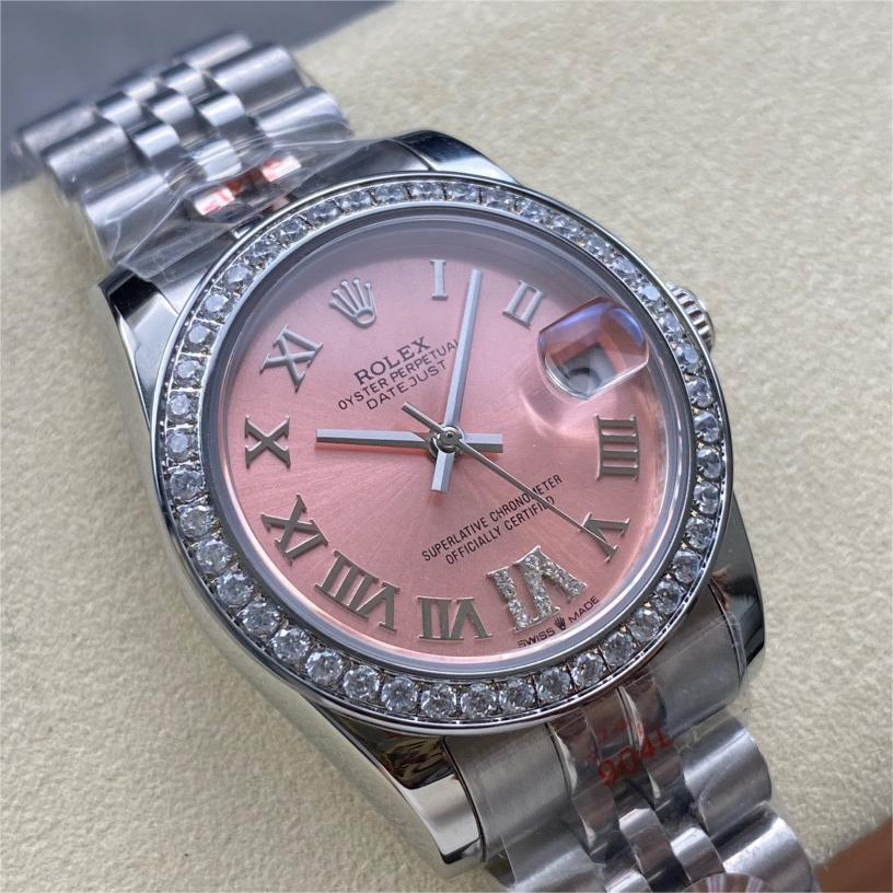 Datejust series Roman numeral pink dial 31mm